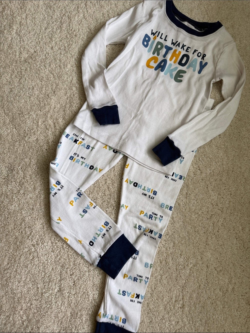 Carter’s Birthday Snug Fit Pajamas 5T